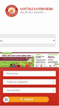 Mobile Screenshot of goutezlotbiniere.com